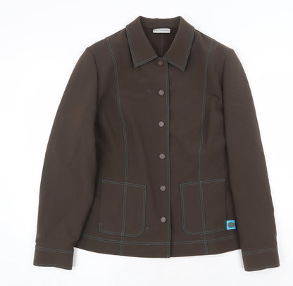 Womens UK Size 14 Sommermann Brown Jacket