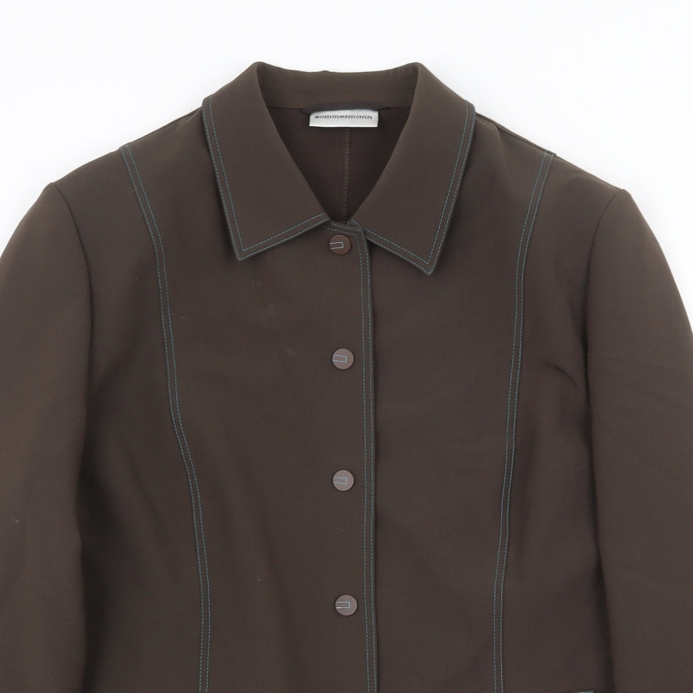 Womens UK Size 14 Sommermann Brown Jacket