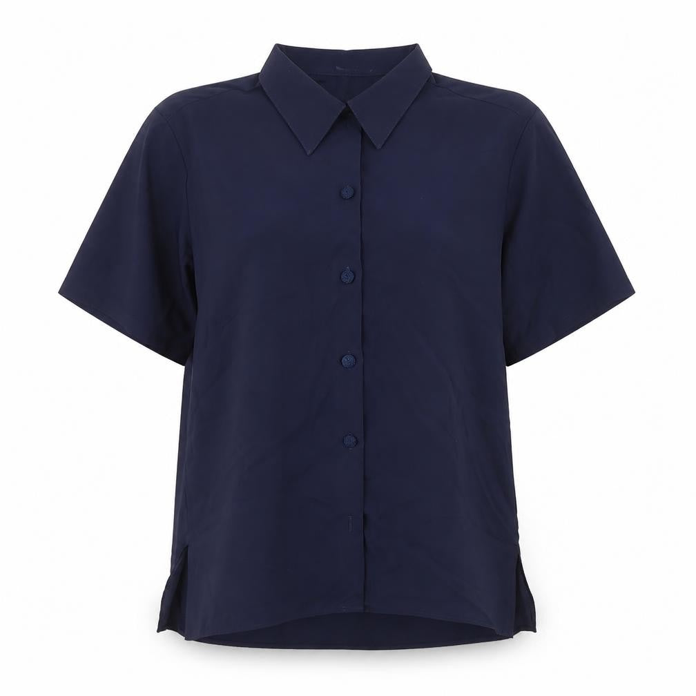Womens UK Size 14 St Michael Blue Basic Button-Up