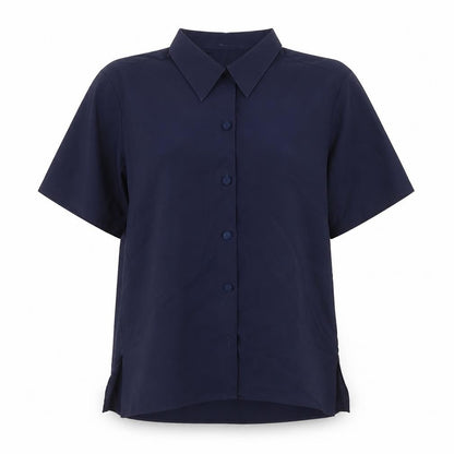 Womens UK Size 14 St Michael Blue Basic Button-Up