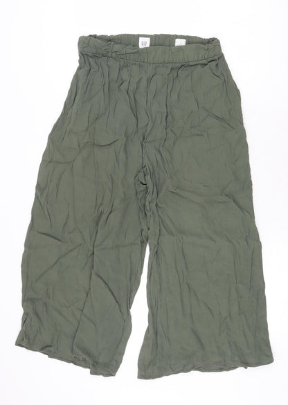 Womens UK Size S Gap Regular Fit  Green Trousers