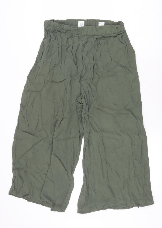 Womens UK Size S Gap Regular Fit  Green Trousers