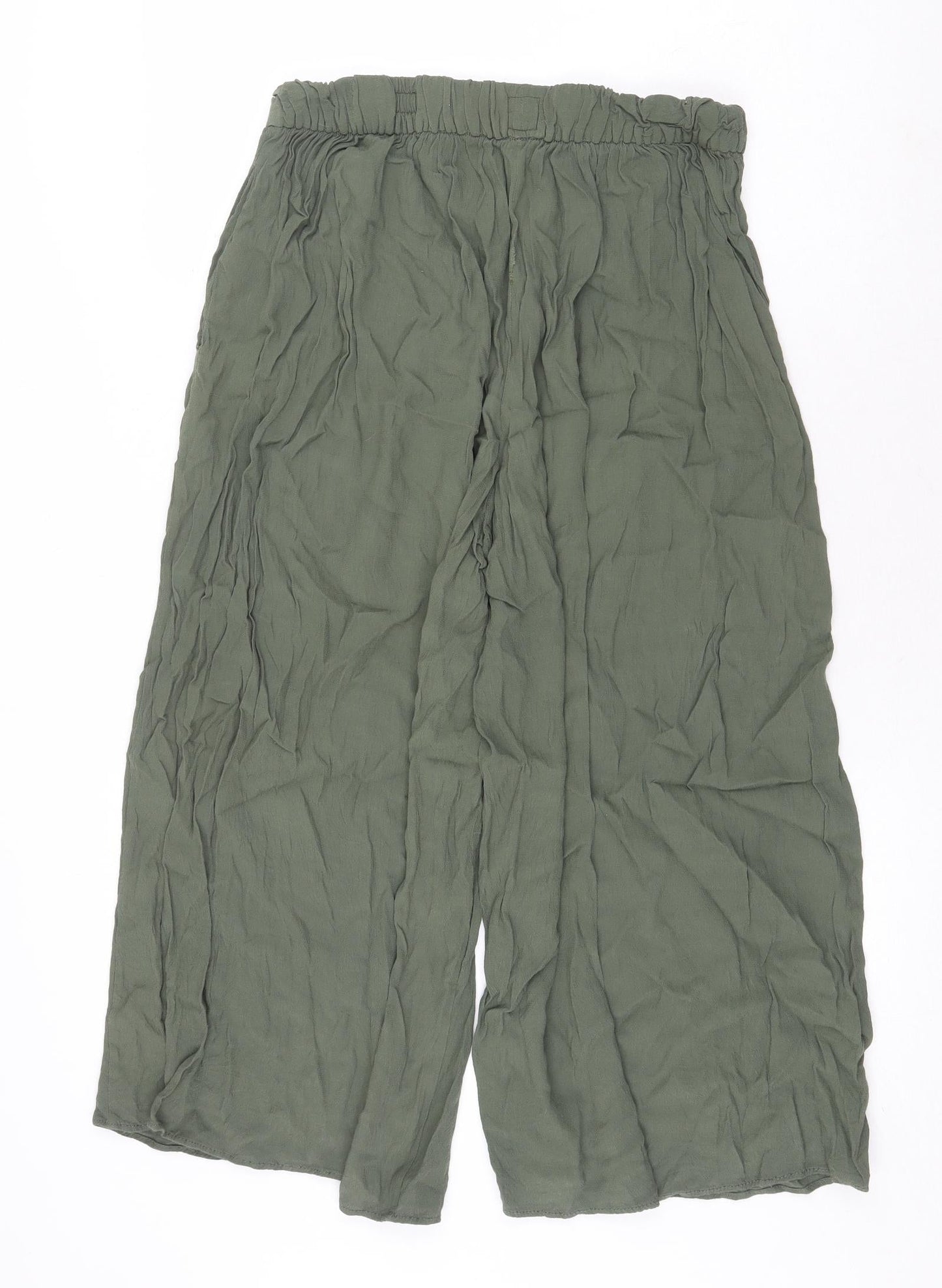 Womens UK Size S Gap Regular Fit  Green Trousers