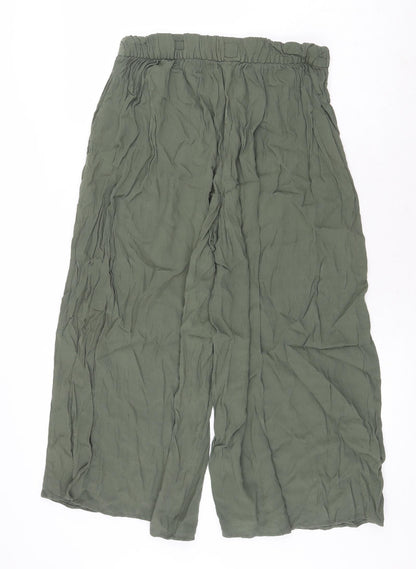 Womens UK Size S Gap Regular Fit  Green Trousers