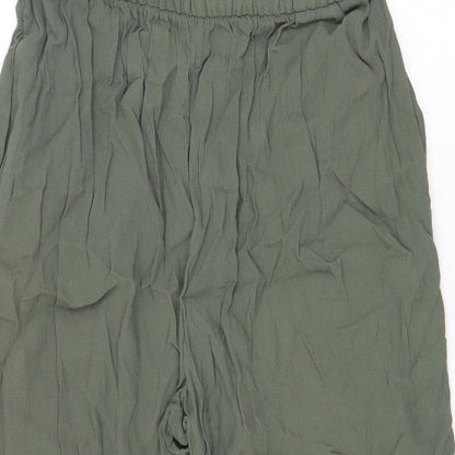 Womens UK Size S Gap Regular Fit  Green Trousers