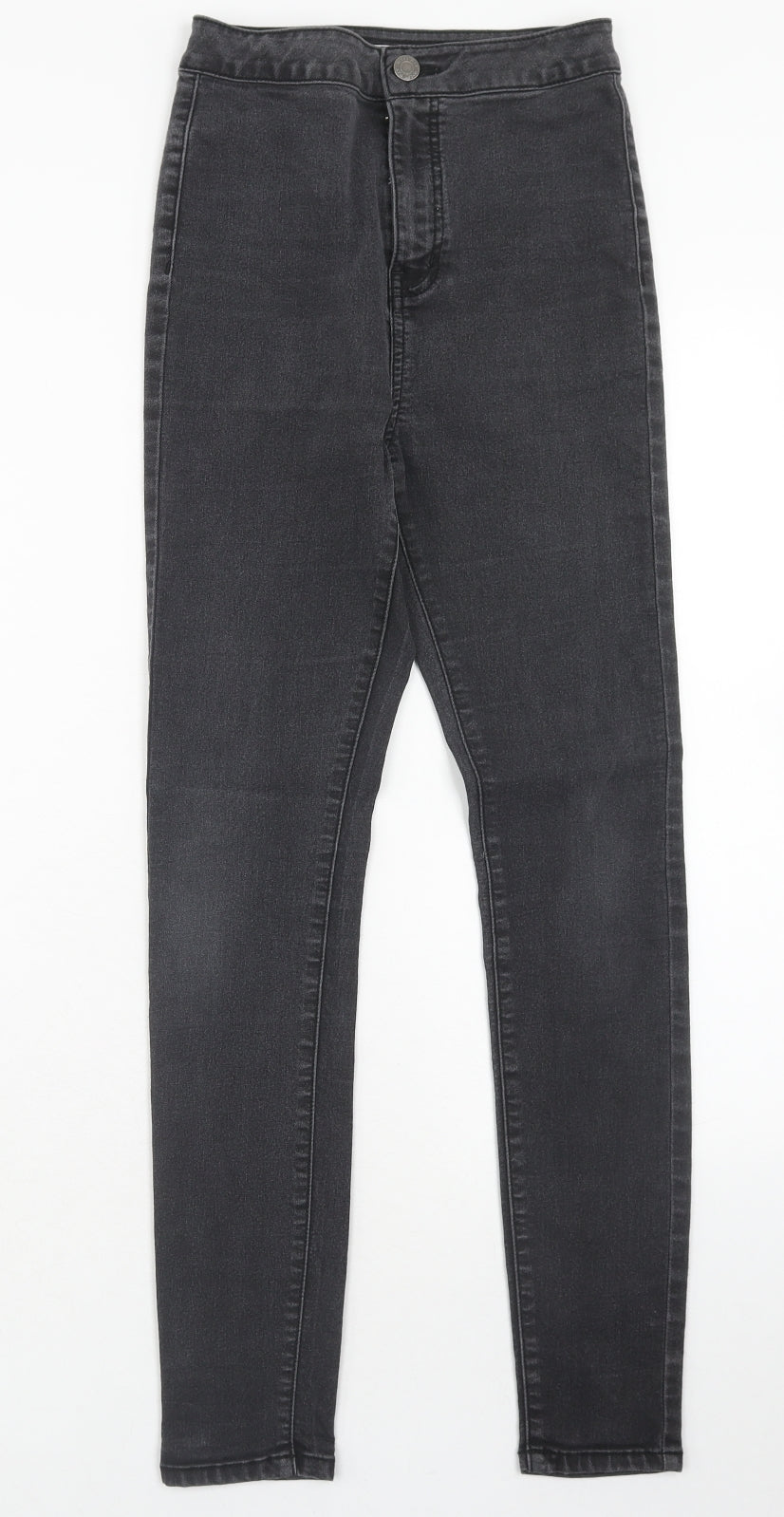 Noisy may Womens Black Cotton Skinny Jeans Size S L30 in Regular Zip