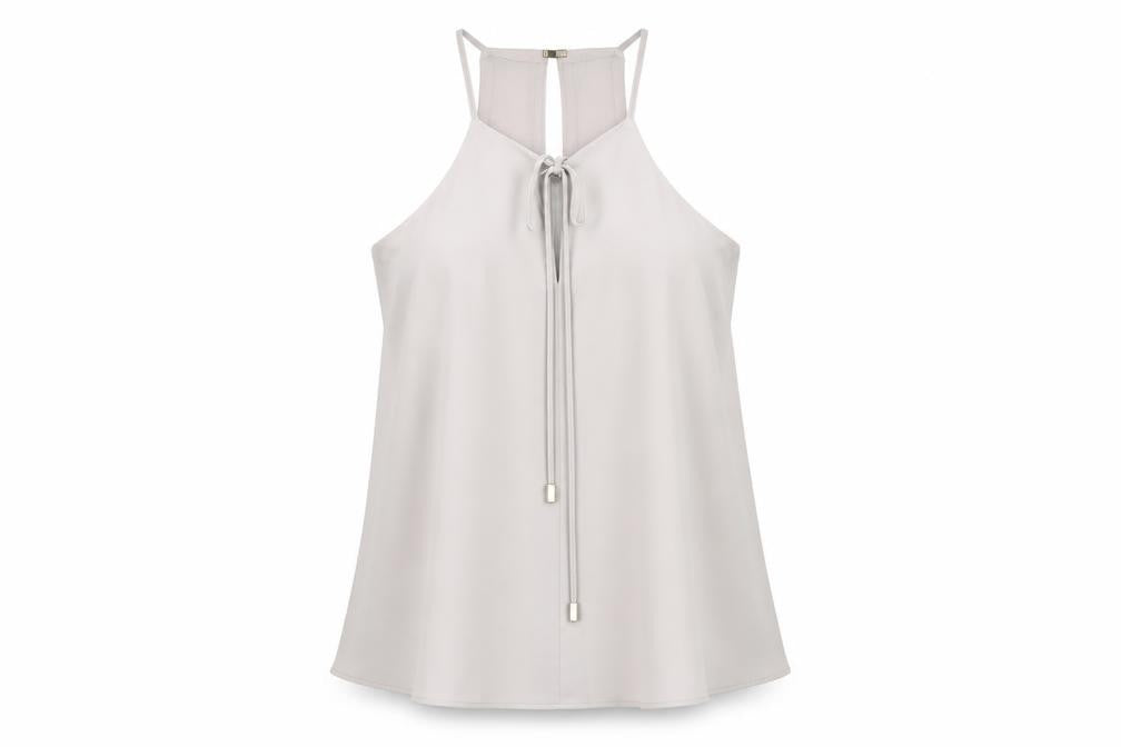 Womens UK Size 8 River Island Beige Camisole Tank