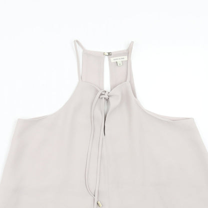 Womens UK Size 8 River Island Beige Camisole Tank