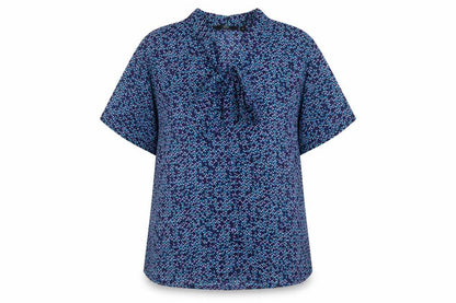 Womens UK Size 10 Simon jersey Purple Basic Blouse