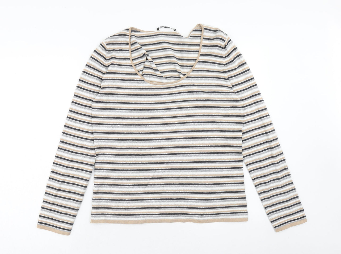 Womens UK Size 16 Betty Barclay Multicoloured Pullover Jumper