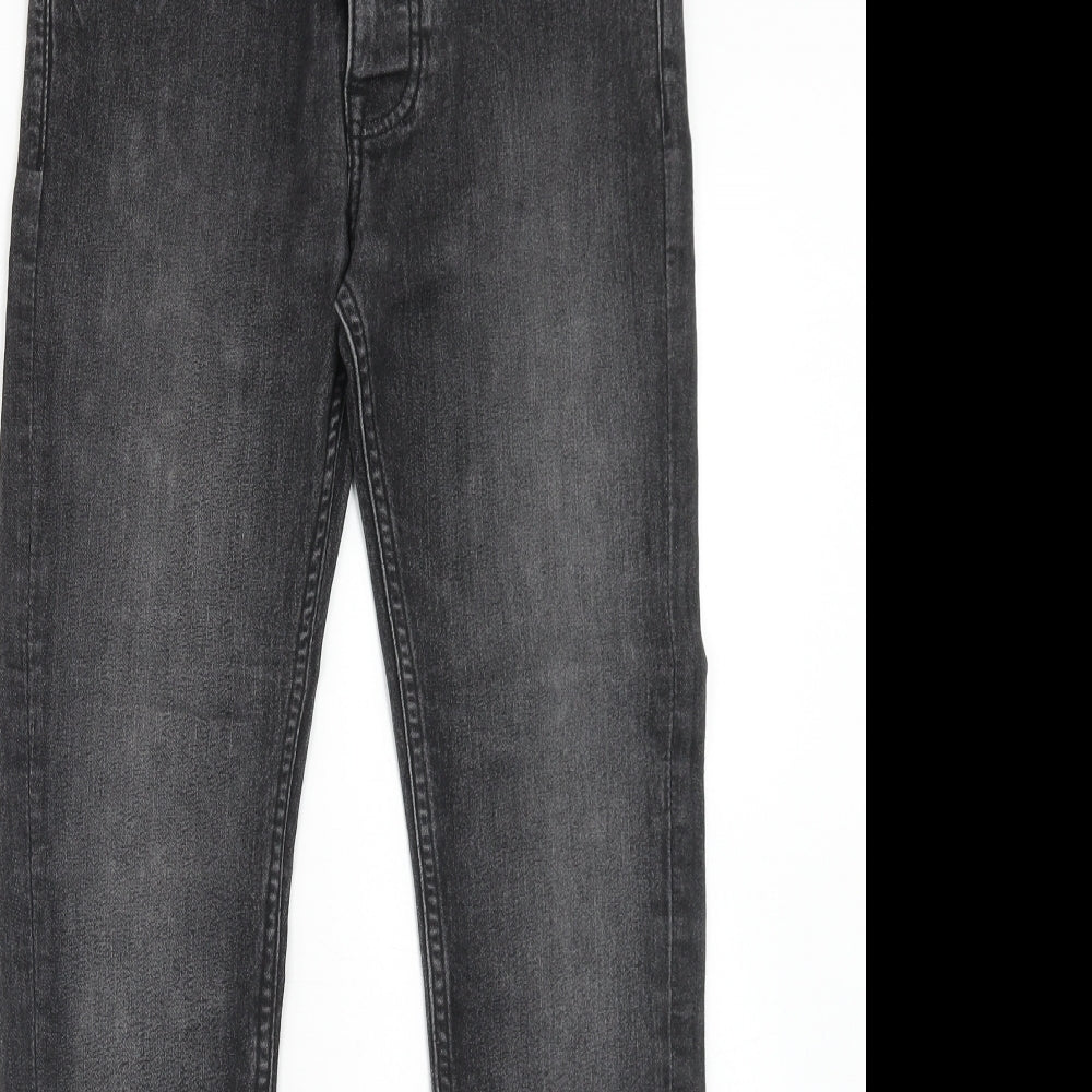 Denim & Co. Mens Black Cotton Skinny Jeans Size 28 in L32 in Regular Zip