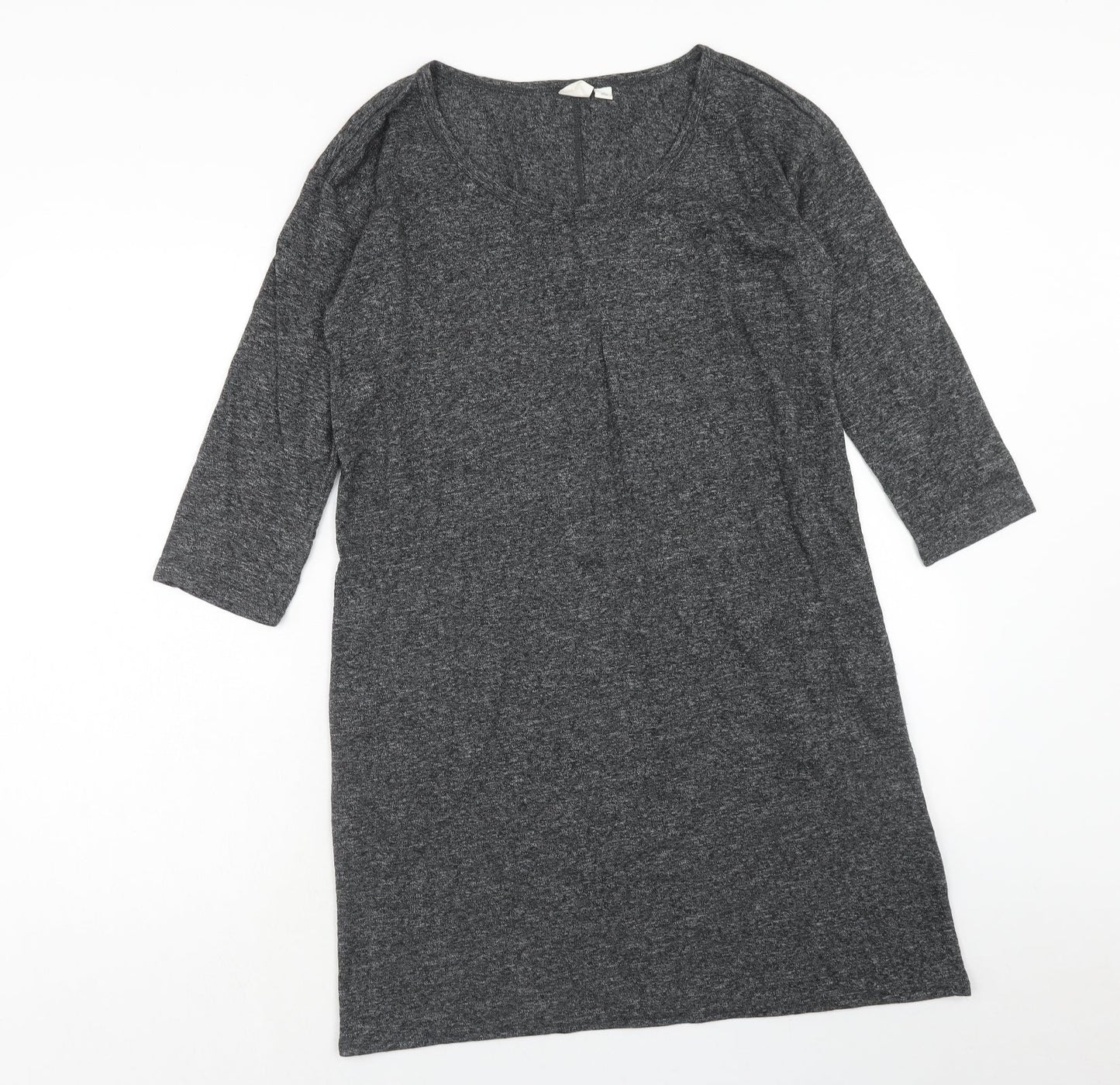 Gap Womens Grey Polyester A-Line Size S Round Neck Pullover