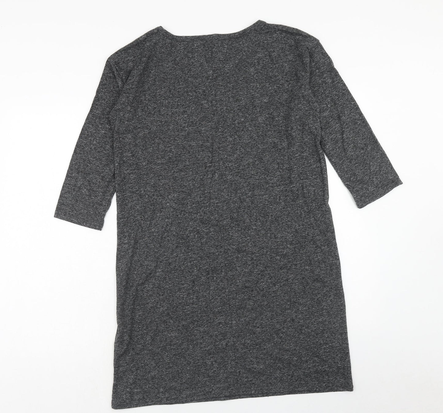 Gap Womens Grey Polyester A-Line Size S Round Neck Pullover