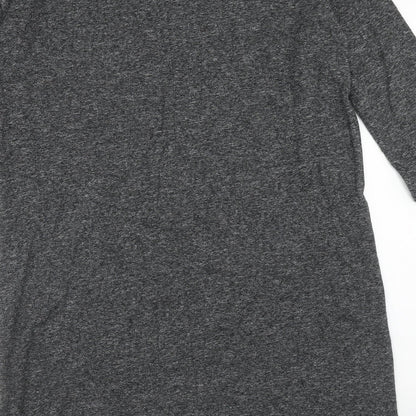 Gap Womens Grey Polyester A-Line Size S Round Neck Pullover