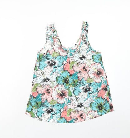 Womens UK Size XS H&M Multicoloured Basic Tank