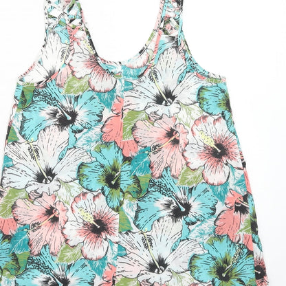 Womens UK Size XS H&M Multicoloured Basic Tank