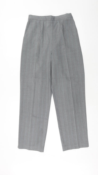 Womens UK Size 12 Preworn Regular Fit  Grey Trousers