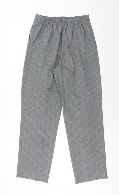 Womens UK Size 12 Preworn Regular Fit  Grey Trousers