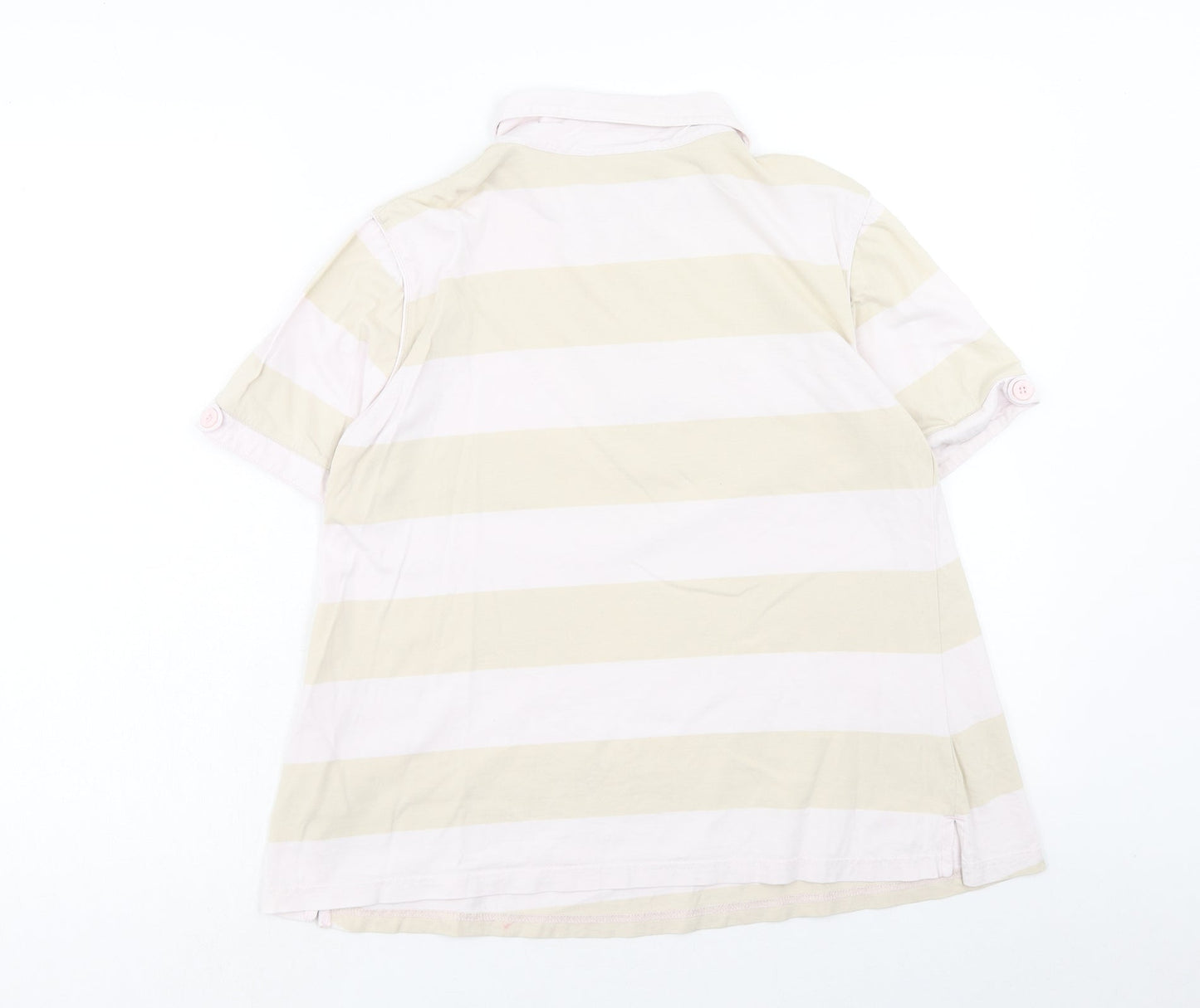 Womens UK Size 12 NEXT Pink Basic Polo