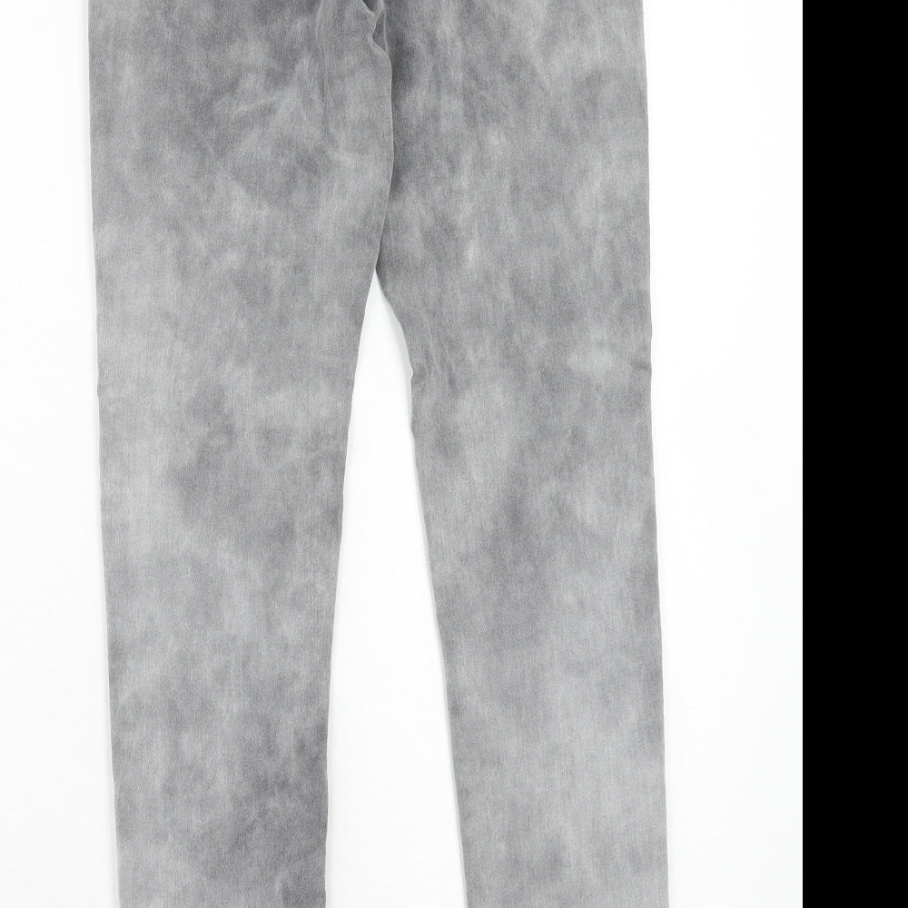 Womens UK Size 26 in Blue Spice Regular Fit Skinny Grey Jeans