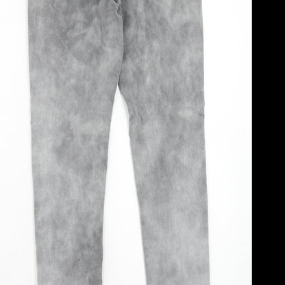 Womens UK Size 26 in Blue Spice Regular Fit Skinny Grey Jeans