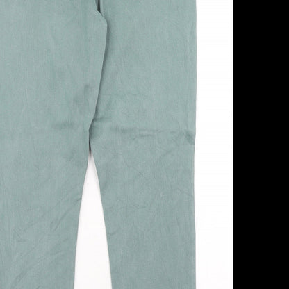 Womens UK Size 32 in Gap Regular Fit Straight Green Jeans