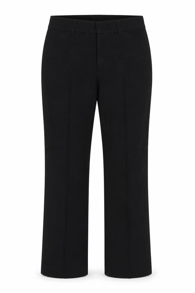 Womens UK Size 14 Laura Scott Regular Fit Dress Pants Black Trousers