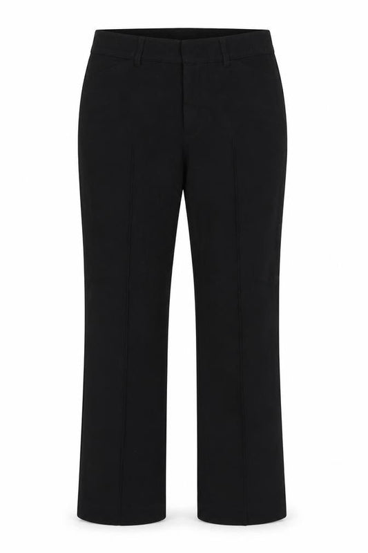 Womens UK Size 14 Laura Scott Regular Fit Dress Pants Black Trousers