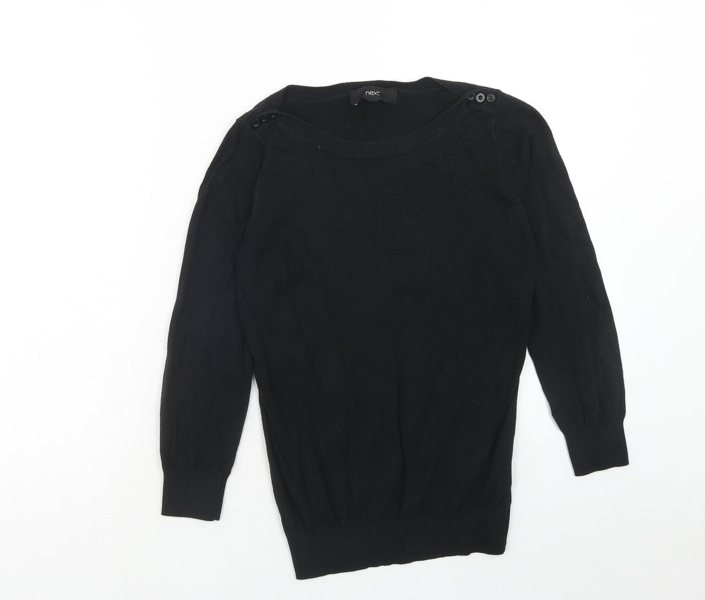 Womens UK Size 6 NEXT Black Pullover Jumper