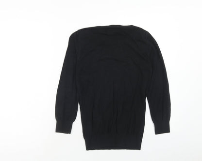 Womens UK Size 6 NEXT Black Pullover Jumper