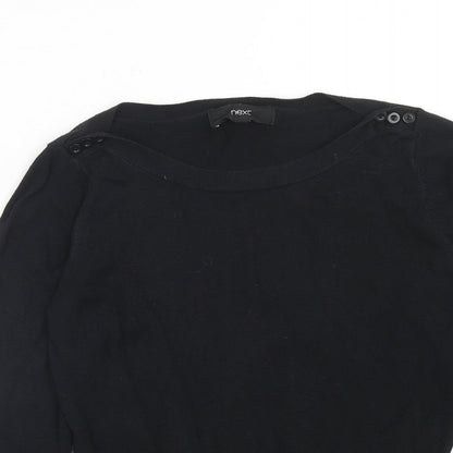 Womens UK Size 6 NEXT Black Pullover Jumper