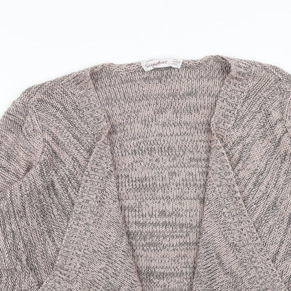 Womens UK Size S Dunnes Stores Grey Cardigan Jumper