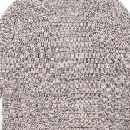 Womens UK Size S Dunnes Stores Grey Cardigan Jumper