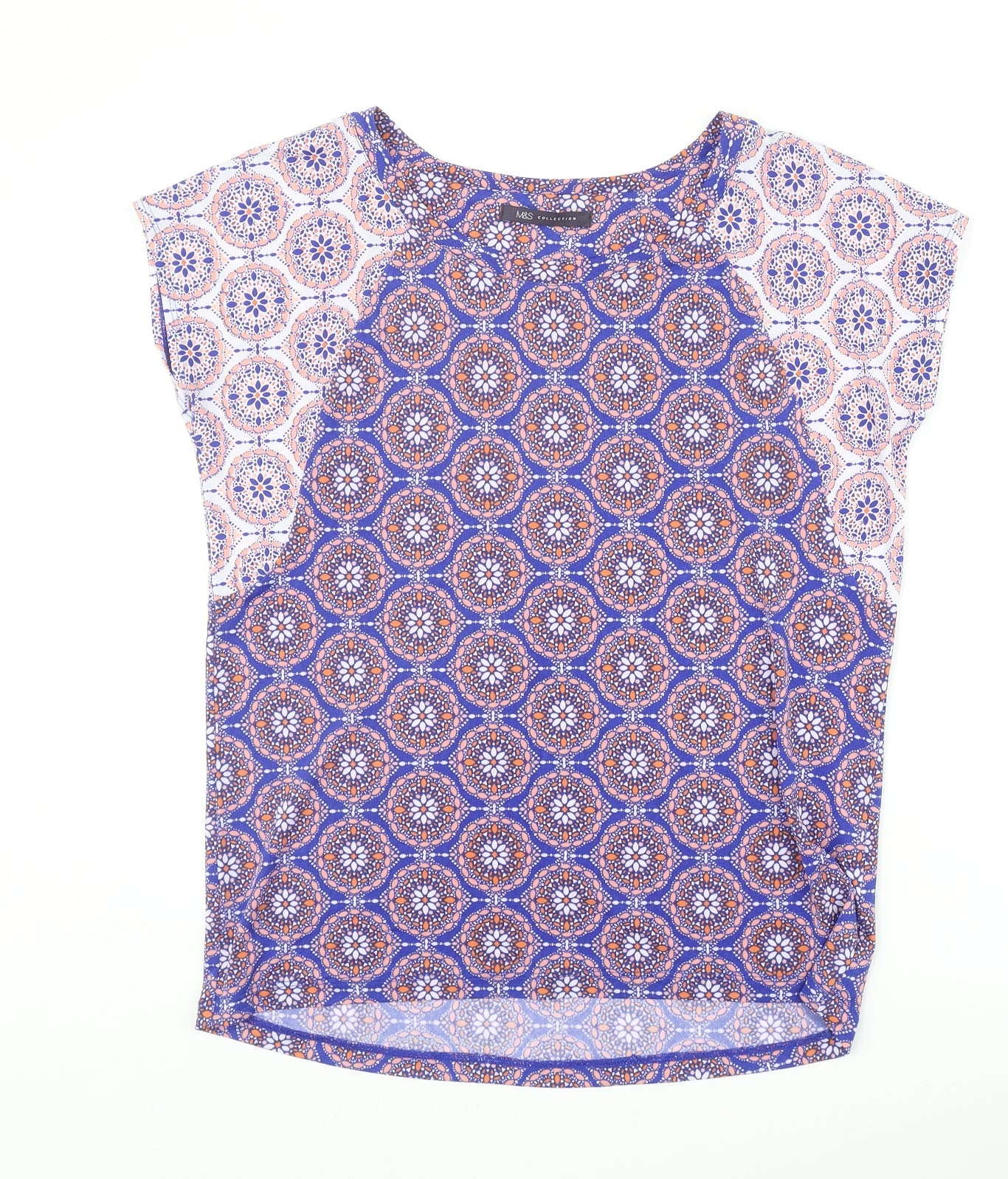 Womens UK Size 10 Marks and Spencer Purple Basic Blouse