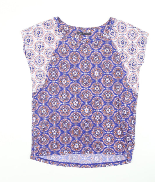 Womens UK Size 10 Marks and Spencer Purple Basic Blouse