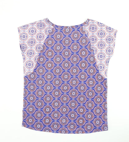 Womens UK Size 10 Marks and Spencer Purple Basic Blouse