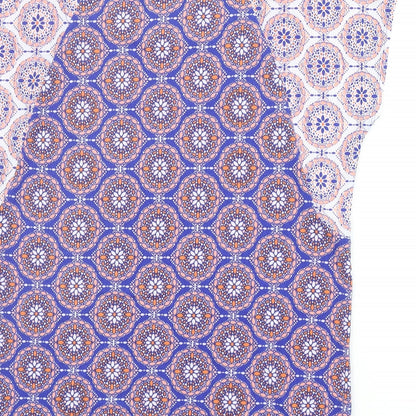 Womens UK Size 10 Marks and Spencer Purple Basic Blouse