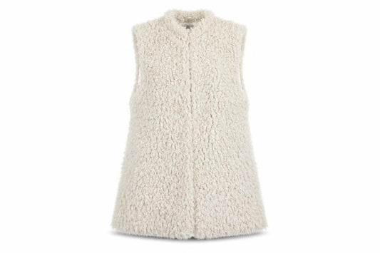 Atmosphere Womens Beige Gilet Waistcoat Size 10 Hook & Eye