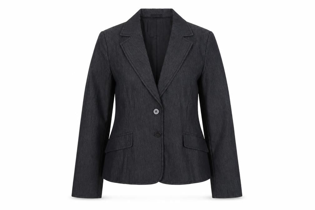 Womens UK Size 14 Preworn Regular Grey Blazer