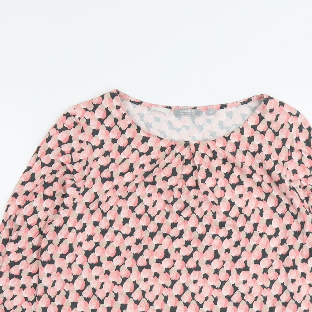 Womens UK Size 10 Rabe Pink Basic T-Shirt