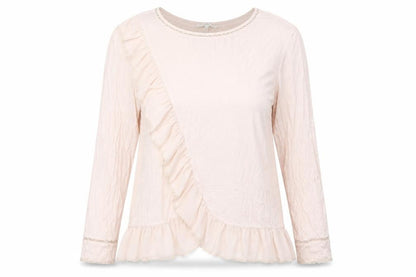 Womens UK Size 16 NEXT Pink Basic Blouse