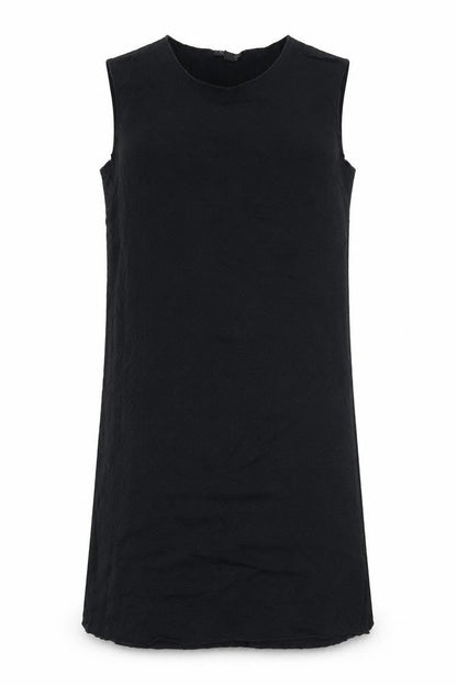 Topshop Womens Black Nylon A-Line Size 8 Round Neck Pullover