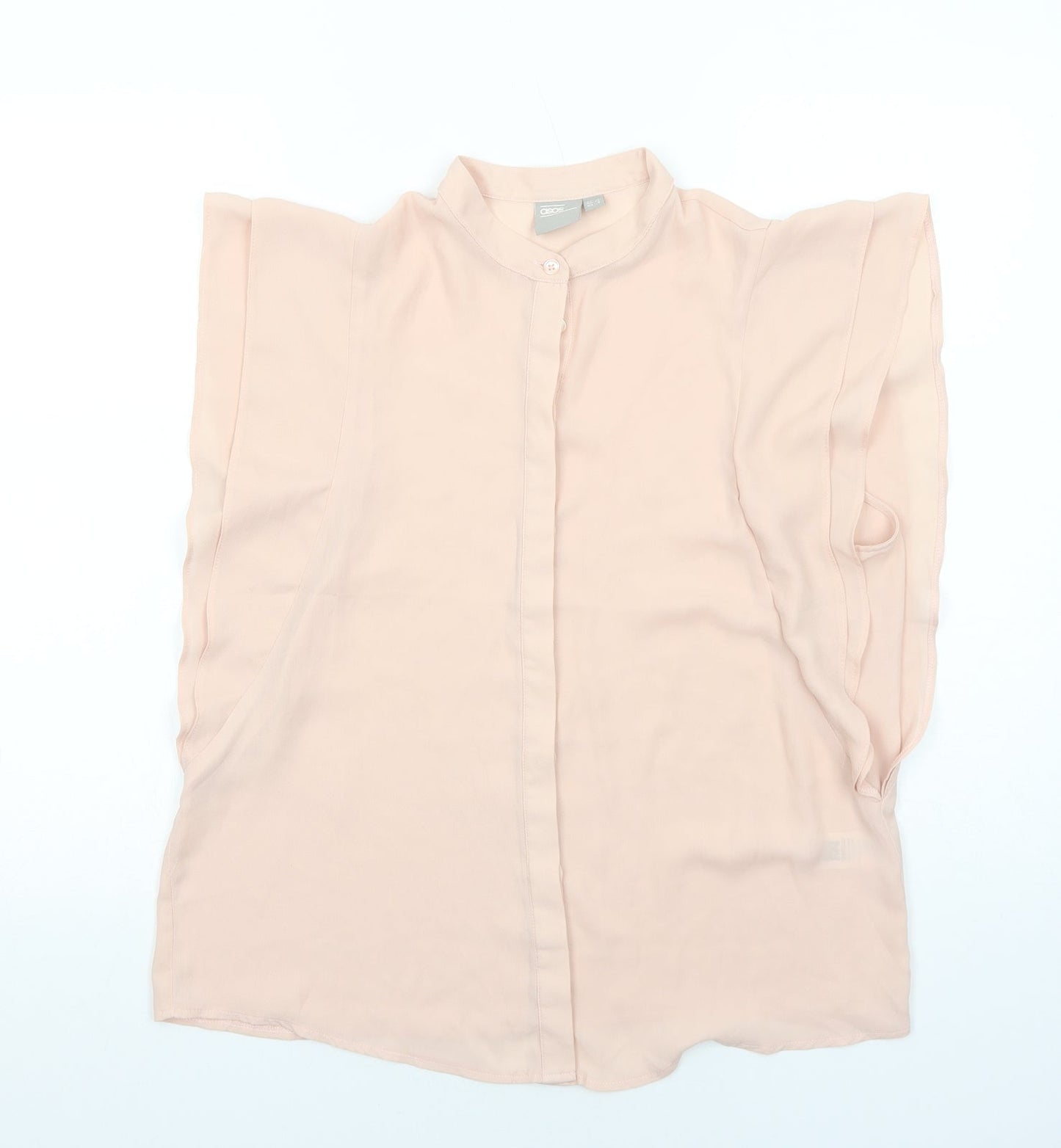 Womens UK Size 12 ASOS Pink Basic Tank