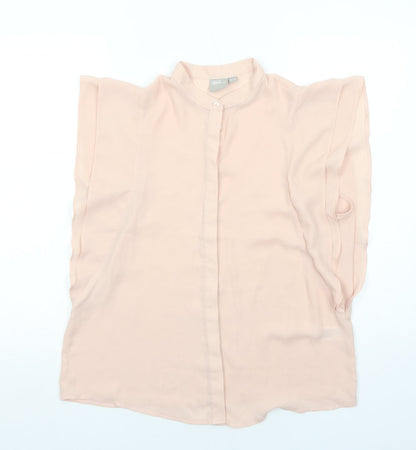 Womens UK Size 12 ASOS Pink Basic Tank