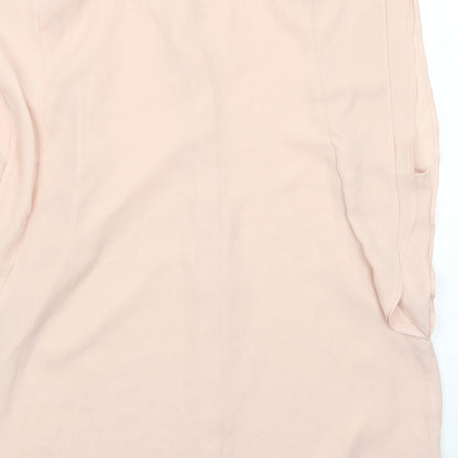 Womens UK Size 12 ASOS Pink Basic Tank