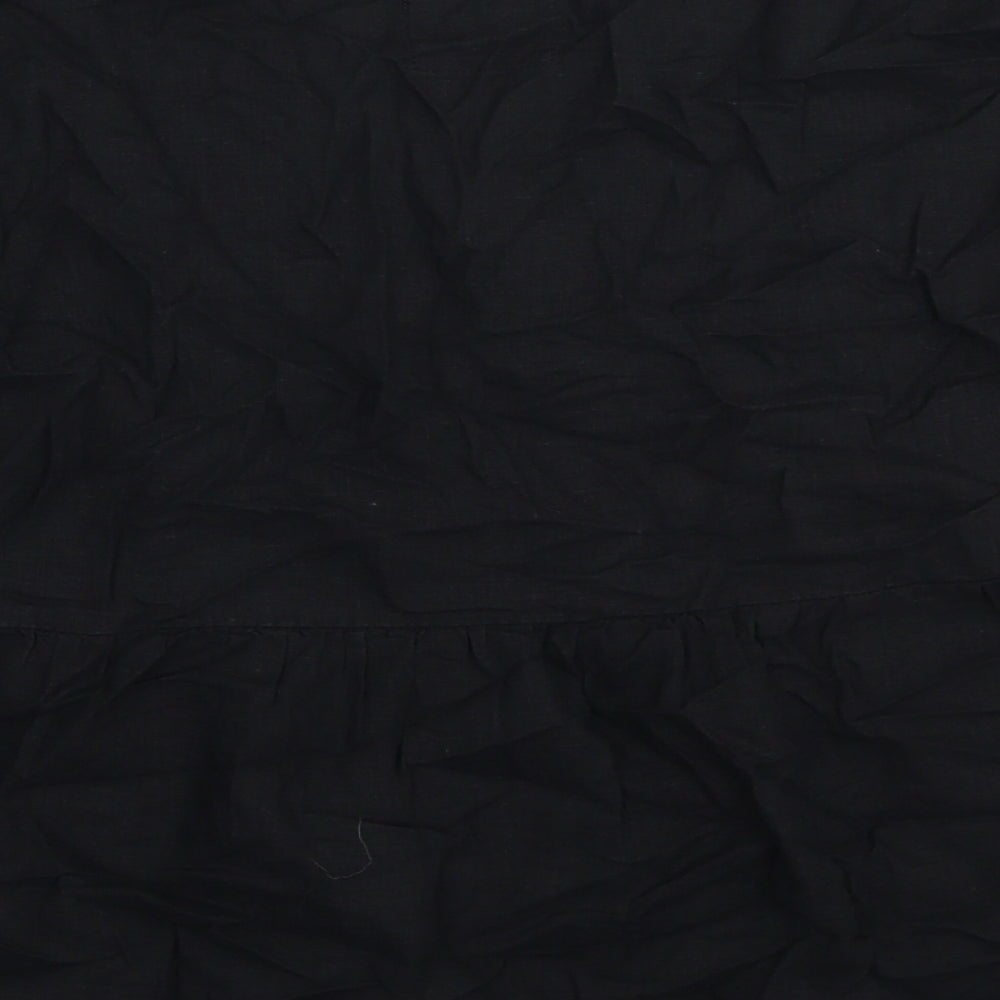 Womens UK Size 8 Marks and Spencer Black Basic Blouse
