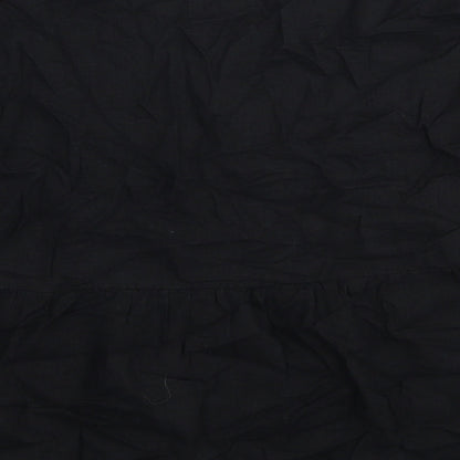 Womens UK Size 8 Marks and Spencer Black Basic Blouse