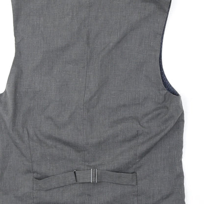 Mens UK Size One Size Limehaus Regular Grey Suit Jacket