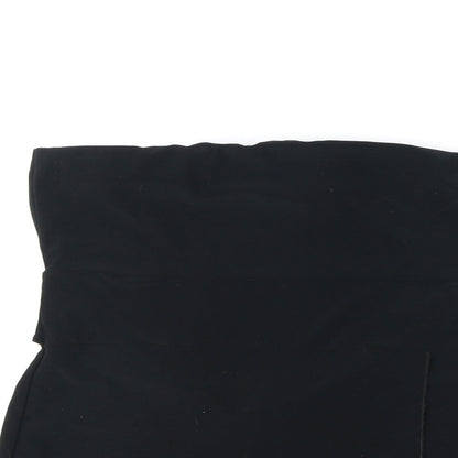 Womens UK Size 14 Preworn Black Basic Tank