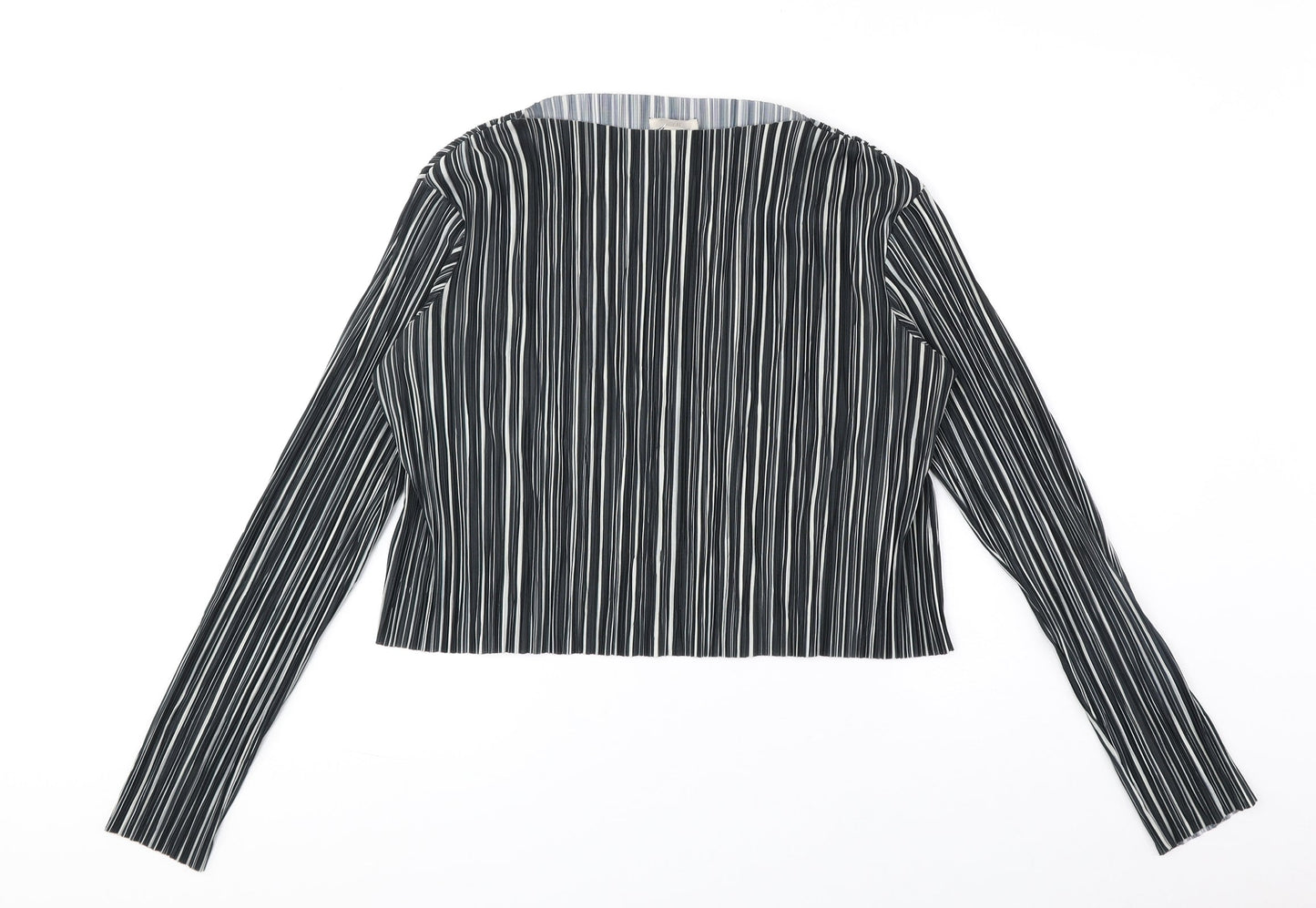 Womens UK Size 6 H&M Black Basic Blouse